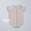 Bodysuit đùi cổ cách điệu cho bé gái Floral (0M-24M)