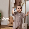 Bodysuit ngắn tay cúc bấm đùi cho bé trai và bé gái Dumbo (0M-24M)