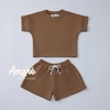 Set bộ ngắn tay mùa hè cho bé trai và bé gái Timon (3M-3Y)