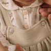 Áo voan hoa nhí Daisy cổ sen cách điệu cho bé gái (6M-3Y)