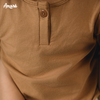 Áo thun dài tay Beige Sweatshirt chất liệu cotton co dãn cho bé trai và bé gái (6M-3Y)