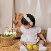 Bờm hoa cài đầu dành cho bé gái