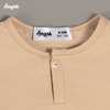 Áo thun dài tay Beige Sweatshirt chất liệu cotton co dãn cho bé trai và bé gái (6M-3Y)