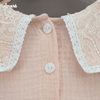 Bodysuit đùi Berry cổ vuông phối ren cho bé gái (0M-3Y)