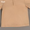 Áo thun dài tay Beige Sweatshirt chất liệu cotton co dãn cho bé trai và bé gái (6M-3Y)