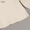 Áo rời cách điệu len cotton dập nổi hoa nhí cho bé gái Blouse (0M-3Y)