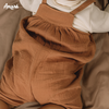 Quần yếm Bibs chất liệu xô musline cao cấp cho bé trai và bé gái (6M-3Y)