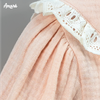 Áo sơ mi Sweetcandy thiết kế cổ ren cách điệu cho bé gái (3M-3Y)