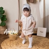Mũ thêu ren cách điệu cho bé gái Lina