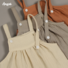 Quần yếm Bibs chất liệu xô musline cao cấp cho bé trai và bé gái (6M-3Y)