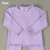 Set len thun tăm Angel thiết kế dài tay co giãn cho bé gái (6M-3Y)