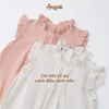 Bodysuit cách điệu ren cho bé gái Lilac (0M-24M)