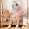 Bodysuit cách điệu ren cho bé gái Lilac (0M-24M)