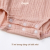 Bodysuit cách điệu ren cho bé gái Lilac (0M-24M)