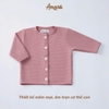 Áo cardigan mỏng không mũ Baby Bear cho bé trai và bé gái (3M-3Y)