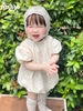 Bodysuit đùi Mint thiết kế họa tiết dập nổi cho bé gái (0-24M)