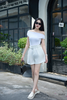 Quần short 1 ly kèm đai