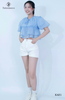 Áo BBD crop tay bồng