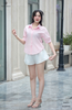 Sơ mi cut lưng ly sườn