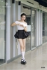Quần váy tùng phồng đính nơ túi