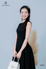 Đầm midi dây kéo trước