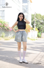 Quần short jean lưng chun CQD020 thoải mái, năng động