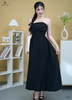 Đầm midi ren ngực