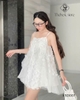 Set short cánh bướm 2 dây duyên dáng
