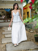Áo kate 2 dây phối ren