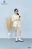 Set short sọc 3 món basic tay dài