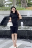 Đầm thun borip cổ tròn SZDD001