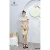 Set áo crop buộc dây short HSD004 gợi cảm, quyến rũ