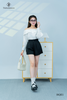 Quần short ruby 2 nút chạy chỉ line