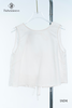 Áo crop linen thắt nơ sau