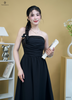Đầm midi ren ngực