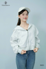 Khoác nỉ cc crop phối ren