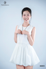 Set đầm babydoll tùng bí kèm scrun