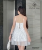 Set short cánh bướm 2 dây duyên dáng