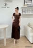 Đầm thun cổ vuông basic SZDD002 mềm mại