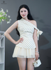 Set áo lệch vai, cv lưới