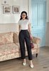 Quần tây baggy nút xéo