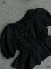 Áo babydoll tùng xòe cổ bèo