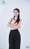 Quần gold suông ống rộng 2 ly trước