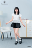 Áo babydoll tay phồng 2 tầng