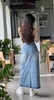 Chân váy jean dài line kiểu CVD003 thời trang, hiện đại
