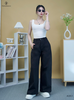 Quần kaki ống rộng