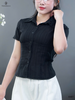 Áo xô thêu viền ren