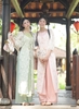 Set áo dài yếm Bách Hoa