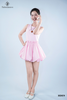 Set đầm babydoll tùng bí kèm scrun