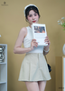 Quần váy ly túi mổ